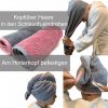 Dziecięcy turban do włosów Homelevel, 64 x 22, różowy, bawełna organiczna, 54882.10.01