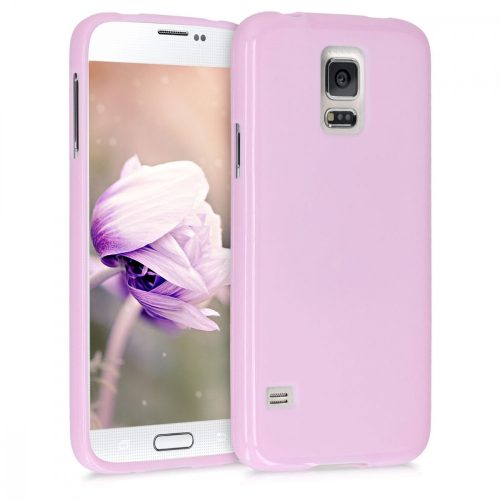 Etui do Samsunga Galaxy S5 / Galaxy S5 Neo, Silikon, Fioletowy, 33252.38