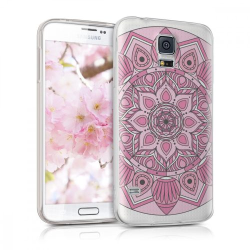 Etui do Samsunga Galaxy S5 / Galaxy S5 Neo, Silikon, Różowy, 39082.04