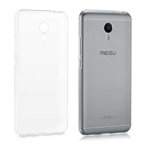 Etui do Meizu M3 Note, silikonowe, przezroczyste, 39861.03