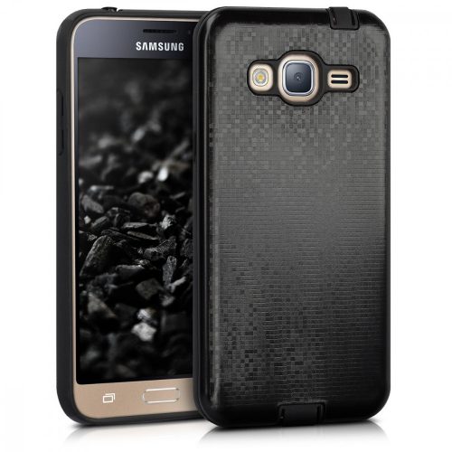 Etui do Samsunga Galaxy J3 (2016), Silikon, Szary, 40586.01