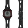 Pasek do Garmin Forerunner 10/Forerunner 15, Kwmobile, Czarny, Silikon, 42264.01