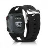 Pasek do Garmin Forerunner 10/Forerunner 15, Kwmobile, Czarny, Silikon, 42264.01