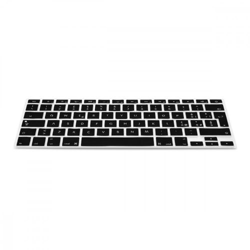 Osłona klawiatury do Apple MacBook Air 13''/MacBook Pro Retina 13''-15'' (do połowy 2016), Kwmobile, Czarny, Silikon, 42375.01