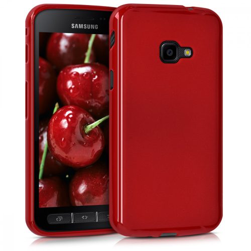 Etui do Samsunga Galaxy Xcover 4, Silikon, Czerwone, 42413.51