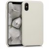 Etui do Apple iPhone X / iPhone XS, Silikon, Beżowy, 42495.11