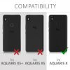 Etui do BQ Aquaris X / Aquaris X Pro, silikon, czarny, 43046.47