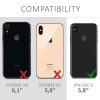 Etui do Apple iPhone X / iPhone XS, Silikon, Czarny, 42495.01