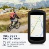 Etui ochronne do GPS Garmin Edge 1030/Edge 1030 Plus, Kwmobile, Czarny, Silikon, 43314.01