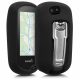 Etui ochronne do GPS Garmin Oregon 750t/Oregon 700/Oregon 600, Kwmobile, Czarny, Silikon, 44269.01