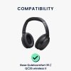 Zestaw 2 nauszników do słuchawek bezprzewodowych Bose Quietcomfort 35/QuietComfort QC35 II, Kwmobile, Czarny, Skóra ekologiczna, 44519.01