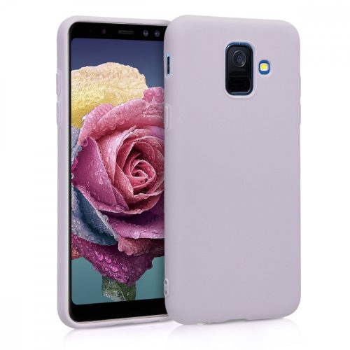 Etui do Samsunga Galaxy A6 (2018), Silikon, Fioletowy, 45247.108