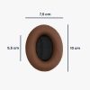 Zestaw 2 poduszek nausznych do słuchawek bezprzewodowych Bose Quietcomfort 35/QuietComfort QC35 II, Kwmobile, Brązowy, Skóra ekologiczna, 44519.18