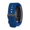 Zestaw 2 pasków do Samsung Gear Fit2 / Gear Fit 2 Pro, kwmobile, silikon, niebieski / czarny, 38830.04