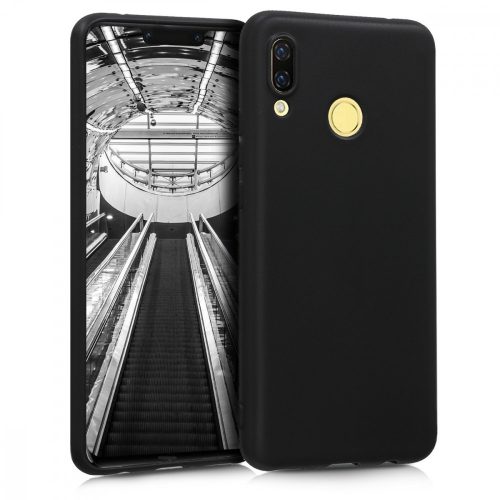 Etui do Huawei Nova 3, Silikon, Czarny, 45761.47