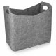 Filcowy kosz do przechowywania Navaris Basket, szary, 40 x 23 x 39,5 cm, 45832.19