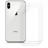 Zestaw 3 folii ochronnych do Apple iPhone XS Max, kwmobile, tył, przezroczysty, 45920.5