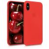 Etui do Apple iPhone X / iPhone XS, Silikon, Czerwony, 43940.111