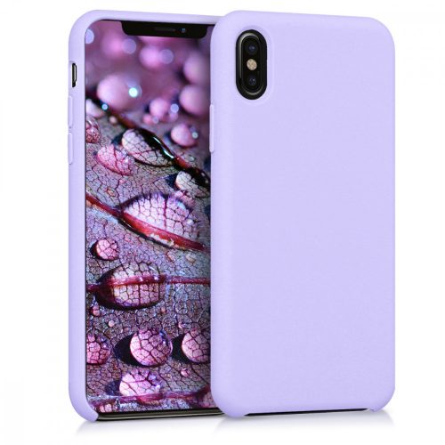 Etui do Apple iPhone X / iPhone XS, Silikon, Fioletowy, 42495.108