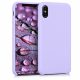 Etui do Apple iPhone X / iPhone XS, Silikon, Fioletowy, 42495.108