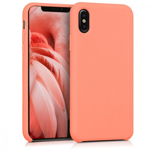 Etui do Apple iPhone X / iPhone XS, Silikon, Różowe Złoto, 42495.76