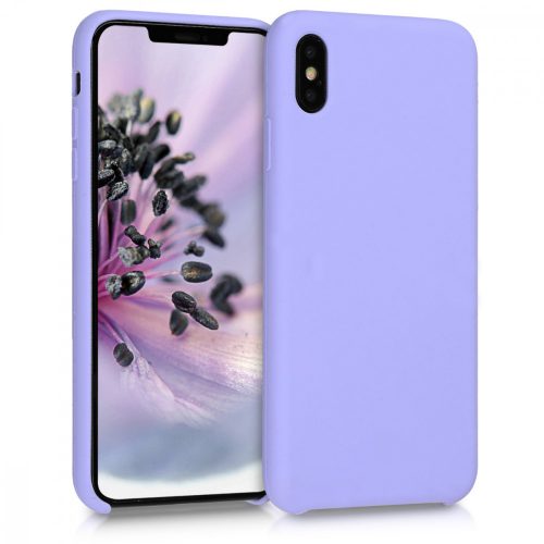 Etui do Apple iPhone XS Max, Silikon, Fioletowy, 45909.108