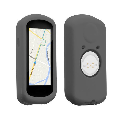 Etui ochronne do GPS Garmin Edge 1030/Edge 1030 Plus, Kwmobile, Szary, Silikon, 43314.22