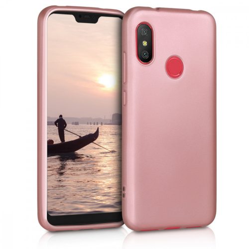 Etui do Xiaomi Mi A2 Lite / Redmi 6 Pro, Silikon, Różowy, 46343.31