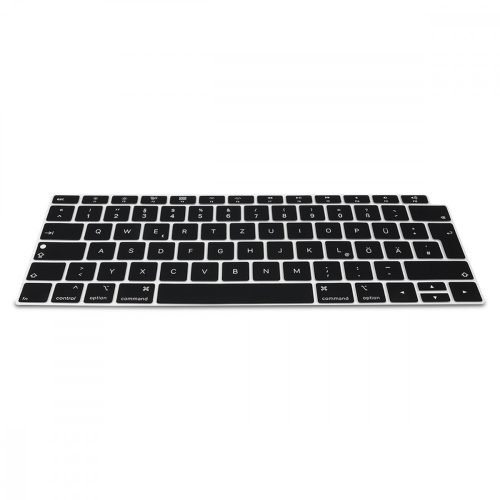 Osłona klawiatury Apple MacBook Air 13" Retina (od końca 2018 r.), Kwmobile, Czarna, Silikon, 47031.01