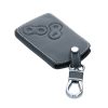 Etui na kluczyki do samochodu Renault / Dacia - 4 przyciski - Keyless Go, Skóra ekologiczna, Szare, 45656.73