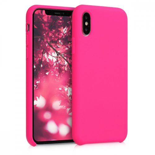 Etui do Apple iPhone X / iPhone XS, Silikon, Różowy, 46313.08