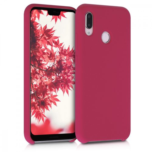 Etui do Huawei P20 Lite, Silikon, Fioletowy, 45687.100