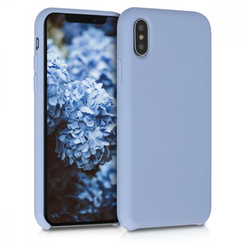 Etui do Apple iPhone X / iPhone XS, Silikon, Niebieski, 46313.58