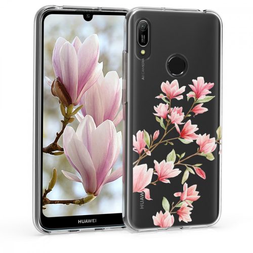 Etui do Huawei Y6 (2019), Silikon, Różowy, 48121.03