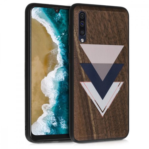 Etui do Samsunga Galaxy A50, Drewniane, Wielokolorowe, 48177.01