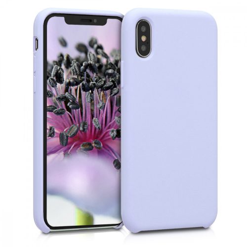 Etui do Apple iPhone X / iPhone XS, Silikon, Fioletowy, 42495.139