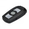 Etui na klucze do BMW - 3 przyciski - Keyless Go, kwmobile, plastik, czarny, 48235.01