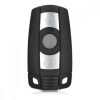 Etui na klucze do BMW - 3 przyciski - Keyless Go, kwmobile, plastik, czarny, 48235.01