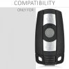 Etui na klucze do BMW - 3 przyciski - Keyless Go, kwmobile, plastik, czarny, 48235.01