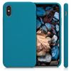 Etui do Apple iPhone X / iPhone XS, Silikon, Zielony, 42495.62