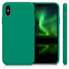 Etui do Apple iPhone X / iPhone XS, Silikon, Zielony, 42495.142