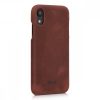 Etui do Apple iPhone XR, Skóra naturalna, Fioletowy, 45955.13