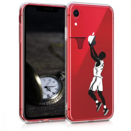 Etui do Apple iPhone XR, Silikon, Czarny, 45915.15