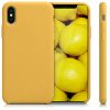 Etui do Apple iPhone X / iPhone XS, Silikon, Żółty, 46313.143