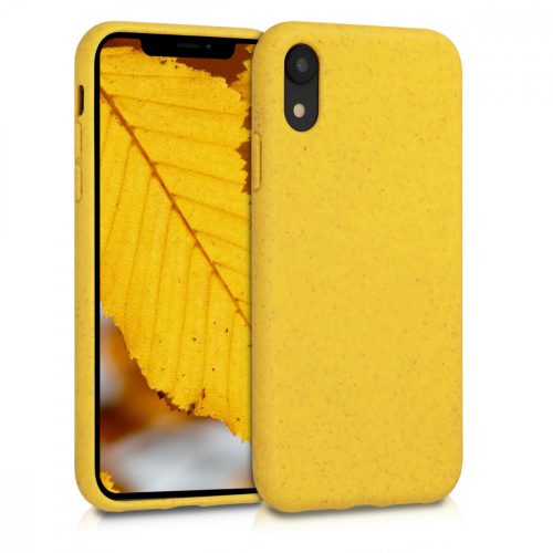 Etui do Apple iPhone XR, silikonowe, żółty, 49105.06