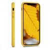 Etui do Apple iPhone XR, silikonowe, żółty, 49105.06