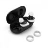 Zestaw 4 wymiennych końcówek do słuchawek Samsung Galaxy Buds/Galaxy Buds Plus, Kwmobile, Biały, Silikon, 49310.02