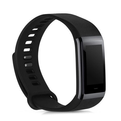 Pasek do Xiaomi Amazfit Cor 1 / Amazfit Band 1, kwmobile, silikon, czarny, 49307.01