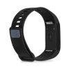 Pasek do Xiaomi Amazfit Cor 1 / Amazfit Band 1, kwmobile, silikon, czarny, 49307.01