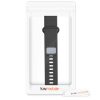 Pasek do Xiaomi Amazfit Cor 1 / Amazfit Band 1, kwmobile, silikon, czarny, 49307.01